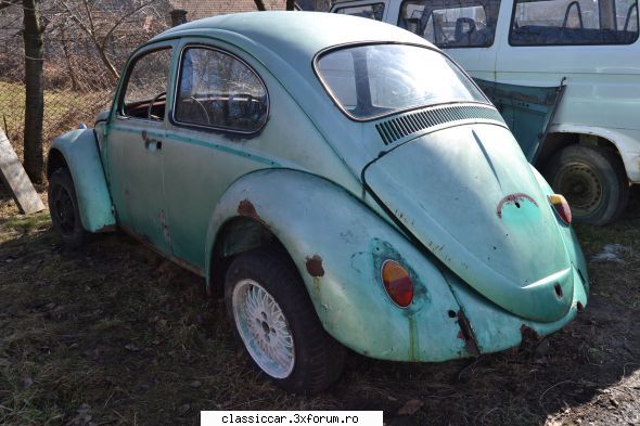 Piesele lui Tavi - Sasiu VW 1200 Broasca , Kafer din 1963 , cu acte - Vanzari  piese si accesorii