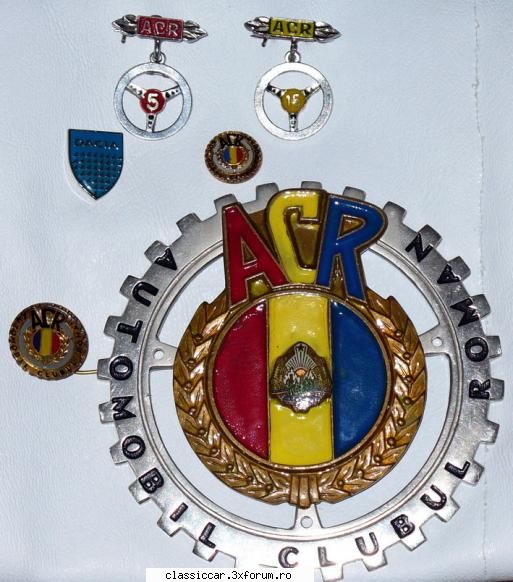 Plachete, cupe, fanioane, etc - automobilistice - ayk - File de istorie