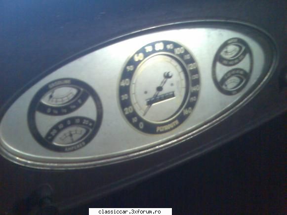 Plymouth din '33 - indicatoare de bord - Vanatoarea de epave