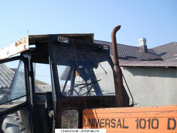 Povestea unui UTB 1010 DT - Montajul proiectoarelor fata - Coltul camionagiului si tractoristului oldtimerist