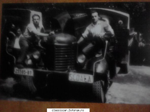 Poze cu camioane vechi. - ZIS 150 școală de șoferi Arad - File de istorie