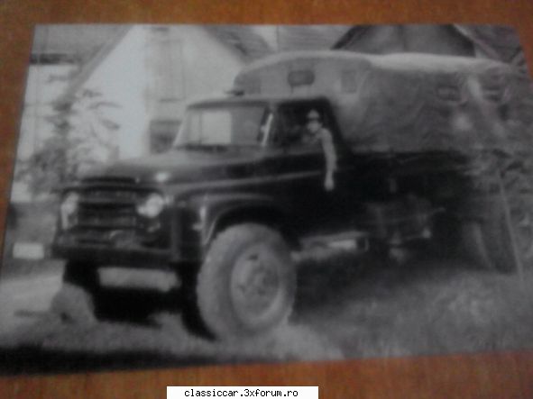 Poze cu camioane vechi. - SR 114 intr- o unitate militara - File de istorie