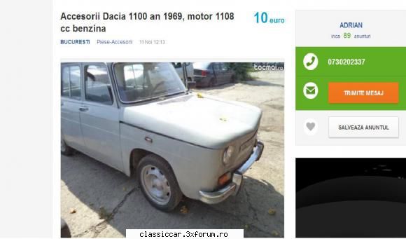 Poze de prin rematuri - Am fost sa vad ce piese mai pot recupera, masina - Rust In Peace