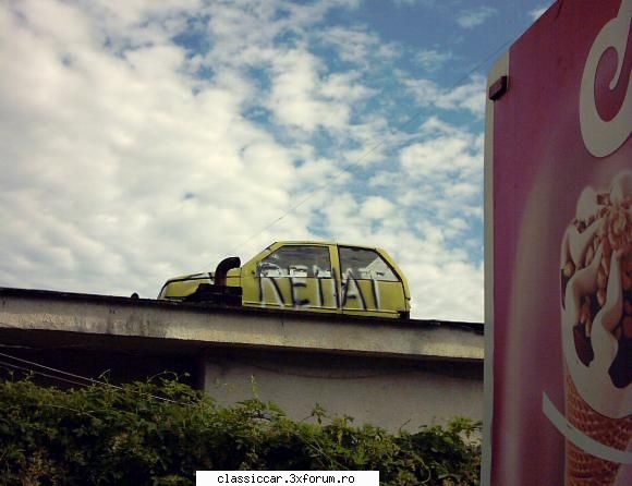 Poze din Remat Cluj-Napoca - Cineva a vrut s-o tuneze, apoi a ajuns pe - Rust In Peace