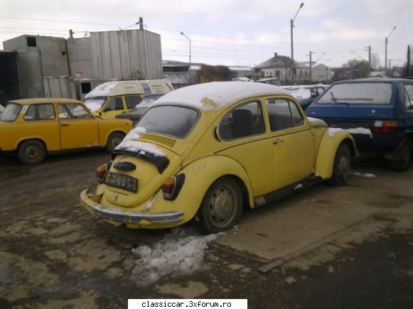 Poze din Remat Cluj-Napoca - Asta-i broasca aia galbena care era parcata multa - Rust In Peace