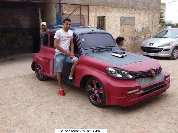 Poze... inedite! - Renault 4 cu fata de Golf 6 - Coltul vesel