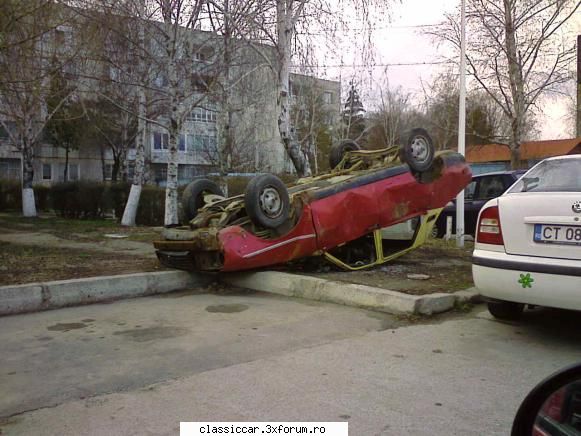 Poze... inedite! - asa s-a facut loc de parcare - Coltul vesel