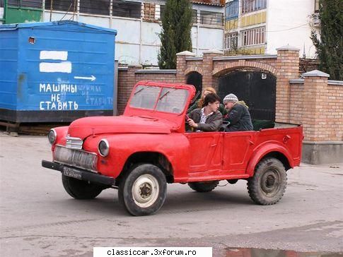 Poze... inedite! - Asta-i macar o corcitura intre Gaz 69 si Gaz M20 - Coltul vesel