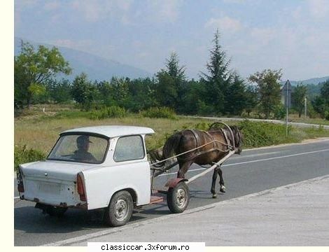 Poze... inedite! - Trabant cu 1 cal putere - Coltul vesel