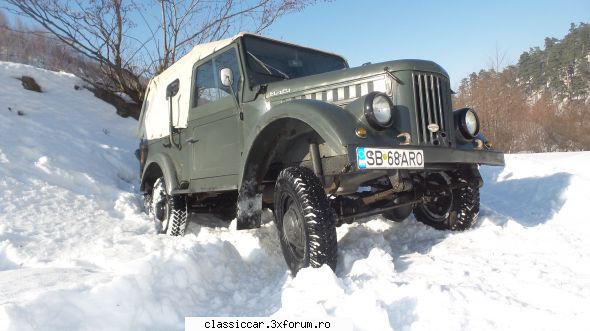 Prezentare ARO M461 de la MAPN - Unde ai gasit atata zapada? La noi in Cluj nici - Prezentare masini