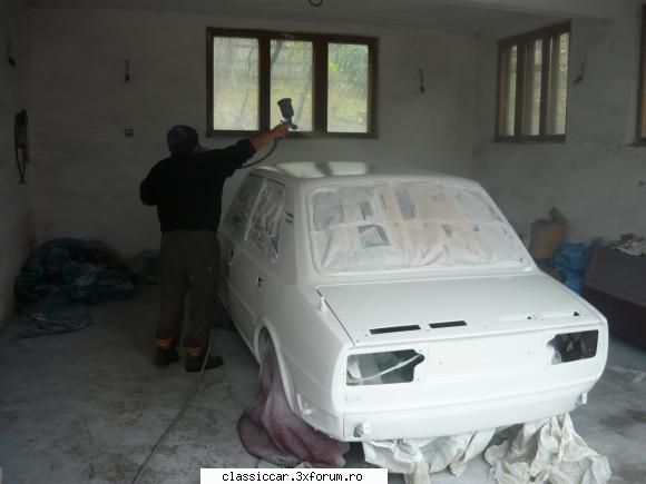 Prezentare Skoda 130L '87 - Si o poza din timpul lucrarilor - Prezentare masini