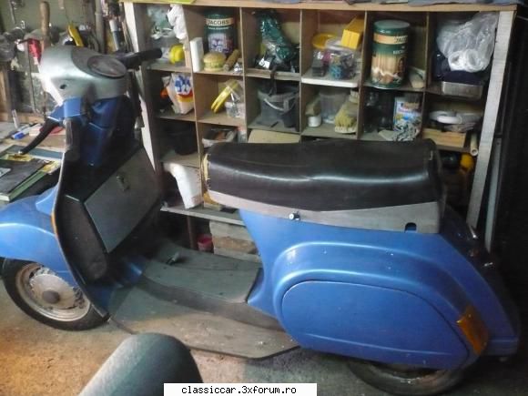 Prezentare pe 2 roti - cele 2 vespa ale mele cel alb a intrat deja in - Prezentare forumisti