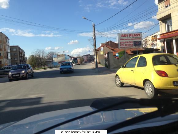 Prin Lugoj... - Dacia albastra care era de vanzare pe forum a - Am vazut prin Romania
