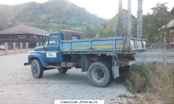 Prin Viseu, judetul MM - Eu, la tractoare si camioane - Am vazut prin Romania