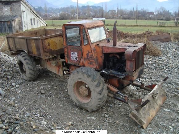 Prin Viseu, judetul MM - Artileria grea, un TAF modificat (de uzina) cu - Am vazut prin Romania