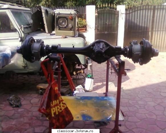 Probleme geometrie punte fata Land Rover III - Masina nu a fost lovita,puntea inainte de - Coltul Tehnic