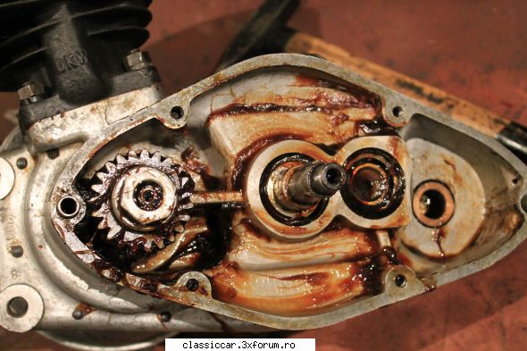 Proiect DKW KS - Am desfacut si motorul primit. E in stare foarte - Reconditionari si Restaurari