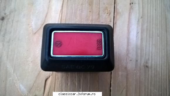 Proiector inox şi Placute MB W123 - Buton avarie - 30 lei - Vanzari  piese si accesorii