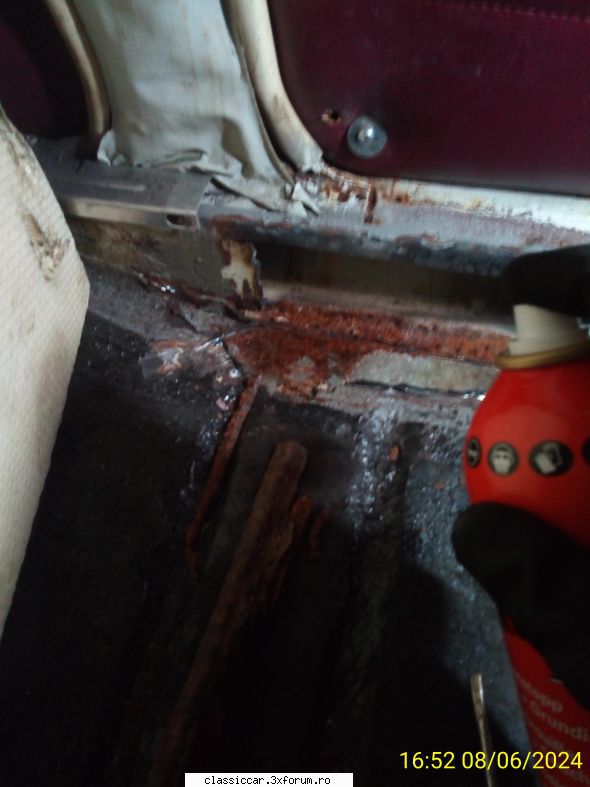 Proiectul "Tataie" (Opel Rekord P2 din 1961) - Am decupat bucata praf, chinuit - Reconditionari si Restaurari