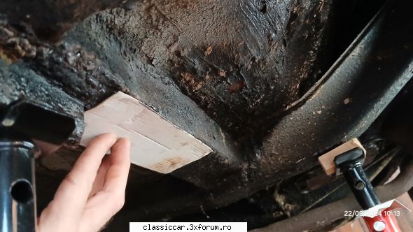 Proiectul "Tataie" (Opel Rekord P2 din 1961) - Sablon pentru o forma "L" - Reconditionari si Restaurari