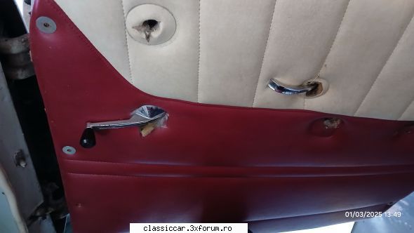 Proiectul "Tataie" (Opel Rekord P2 din 1961) - Prima lucrare, fetele de usi - Reconditionari si Restaurari