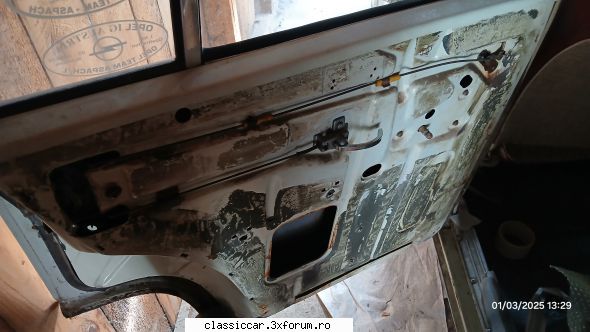 Proiectul "Tataie" (Opel Rekord P2 din 1961) - Job done, usile despuiate, avem - Reconditionari si Restaurari