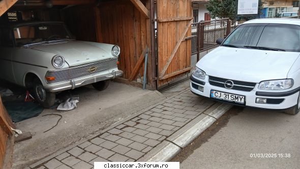 Proiectul "Tataie" (Opel Rekord P2 din 1961) - Un stop cadru ca de 1 martie - Reconditionari si Restaurari