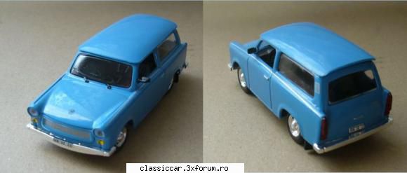 Propuneri pentru machete DeAgostini - Trabant 601 combi - Modelism si machetute