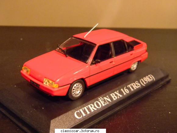 Propuneri pentru machete DeAgostini - Citroen Bx nu stiu daca sunt sanse sa - Modelism si machetute