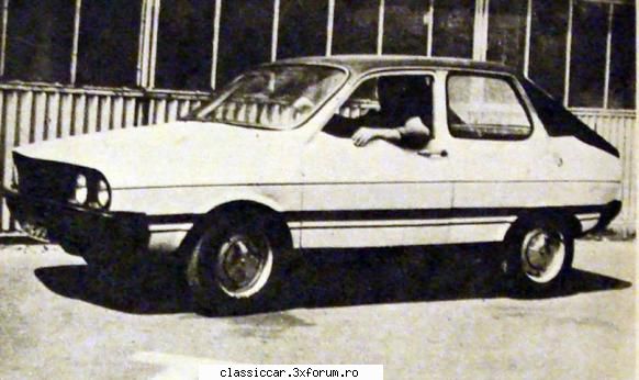 Prototip Dacia? - Este Dacia Compact, cu moror de 3 cilindrii de - File de istorie