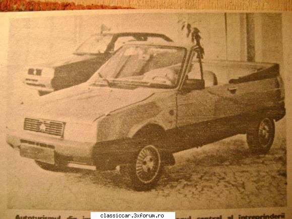 Prototipuri si serii limitate romanesti! - Oare cu Oltcitul roadster ce s-a intamplat? - File de istorie