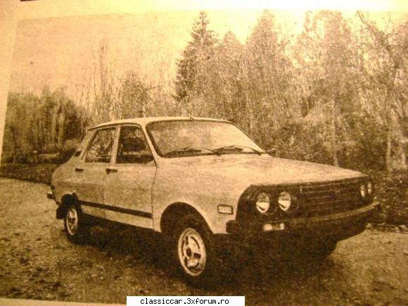 Prototipuri si serii limitate romanesti! - Dacia 1210 - nici din asta nu mai vazusem de - File de istorie