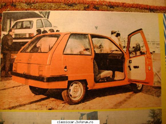 Prototipuri si serii limitate romanesti! - Lastunul alungit expus la Tib 89 - File de istorie