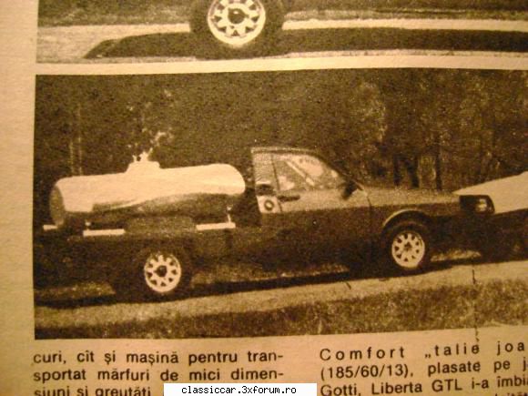 Prototipuri si serii limitate romanesti! - Dacia cisterna de lapte - File de istorie
