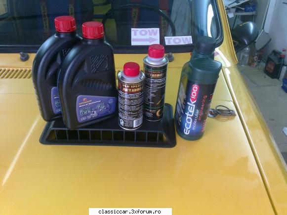 R12 Gordini - La motor, ulei classic 20W50, ECOTEK molecular si - Prezentare masini