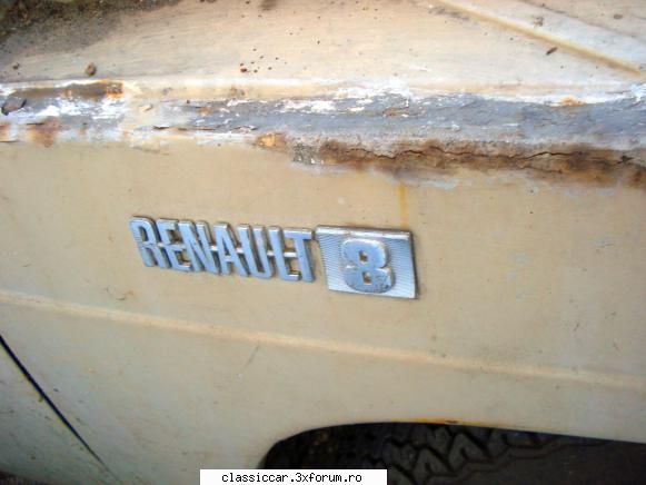RENAULT 8 - cv2adi - Reconditionari si Restaurari
