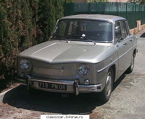 RENAULT 8 - Asta de exemplu, are romb simplu - Reconditionari si Restaurari