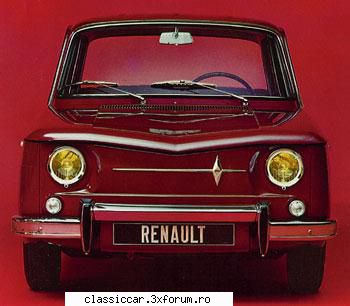 RENAULT 8 - Asta are romb dublu, cum ai si tu - Reconditionari si Restaurari