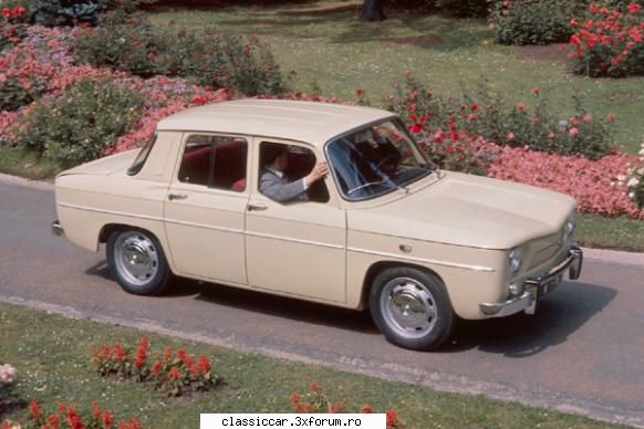 RENAULT 8 - Si una cu tapiterie visinie, de care ziceam - Reconditionari si Restaurari