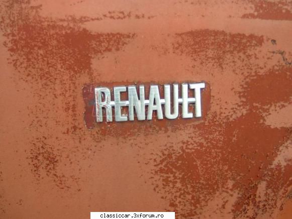 RENAULT 8 - Nu da 70 de euro, pe o emblema! Cauta emblema din - Reconditionari si Restaurari