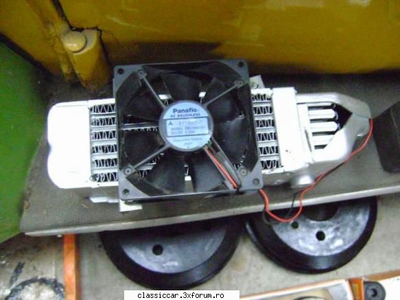 Radiator de ulei - Am gasit si un ventilator, de la un calculator - Coltul Tehnic