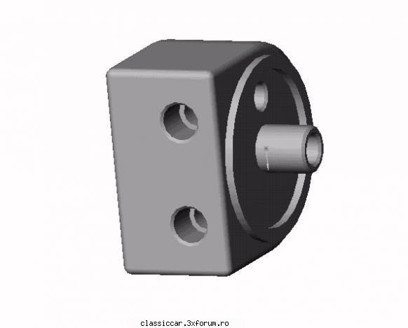 Radiator de ulei - Si l-am modelat 3D si pe asta - Coltul Tehnic