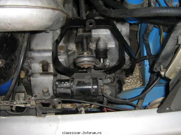 Radiator ulei pe LASTUN - Am montat suportul pe motor - Coltul Tehnic