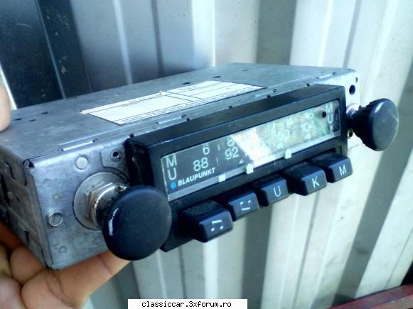 Radio Blaupunkt Manhein - Stare perfectă de funcționare ,tehnic - Vanzari  piese si accesorii