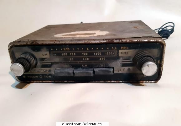 Radio Predeal - Vand un aparat de radio Predeal, complet, dar - Vanzari  piese si accesorii