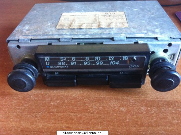 Radiouri Blaupunkt - Becker-ul s-a dat. Mai jos Lyon - Vanzari  piese si accesorii