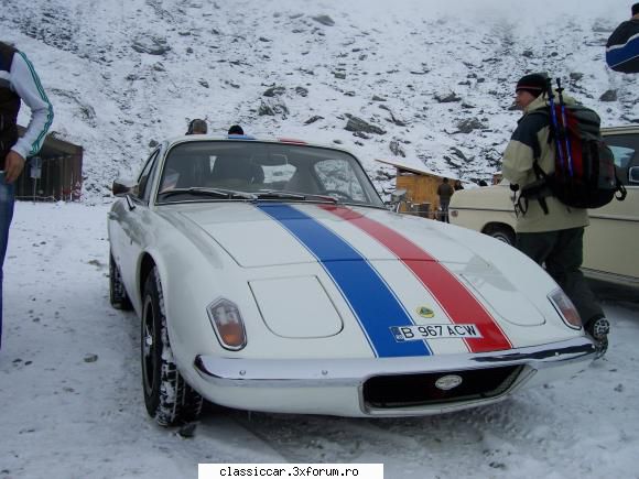 Raid Transfagarasan 2011 - masina interesanta..Lotus Elan - Arhiva evenimente 2011