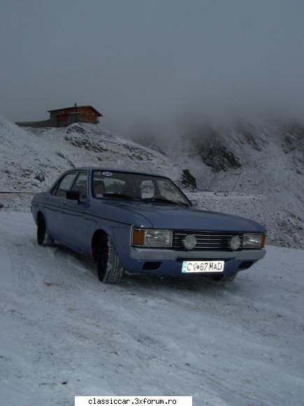 Raid Transfagarasan 2011 - snowmobil Ford Granada GXL 2.3 - Arhiva evenimente 2011