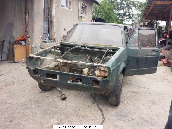 Readucerea la viata a unui Golf Mk1 :) - Masina a fost scoasa la lumina, maine - Reconditionari si Restaurari