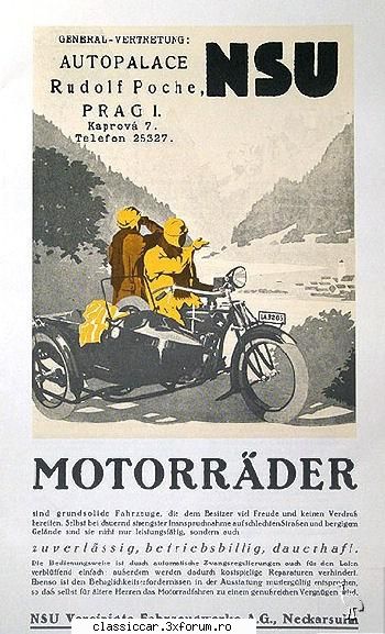 Reclame - si daca va-ti saturat de BMW atunci pun cu Nsu - File de istorie